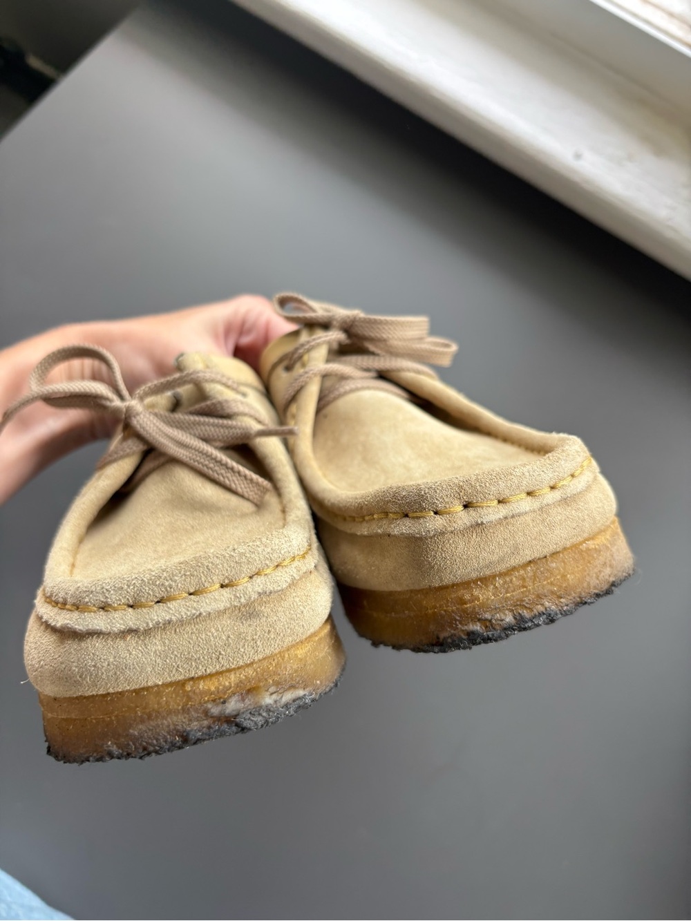 Clark’s Originals Wallabees- Men’s 9 - Picture 4 of 7